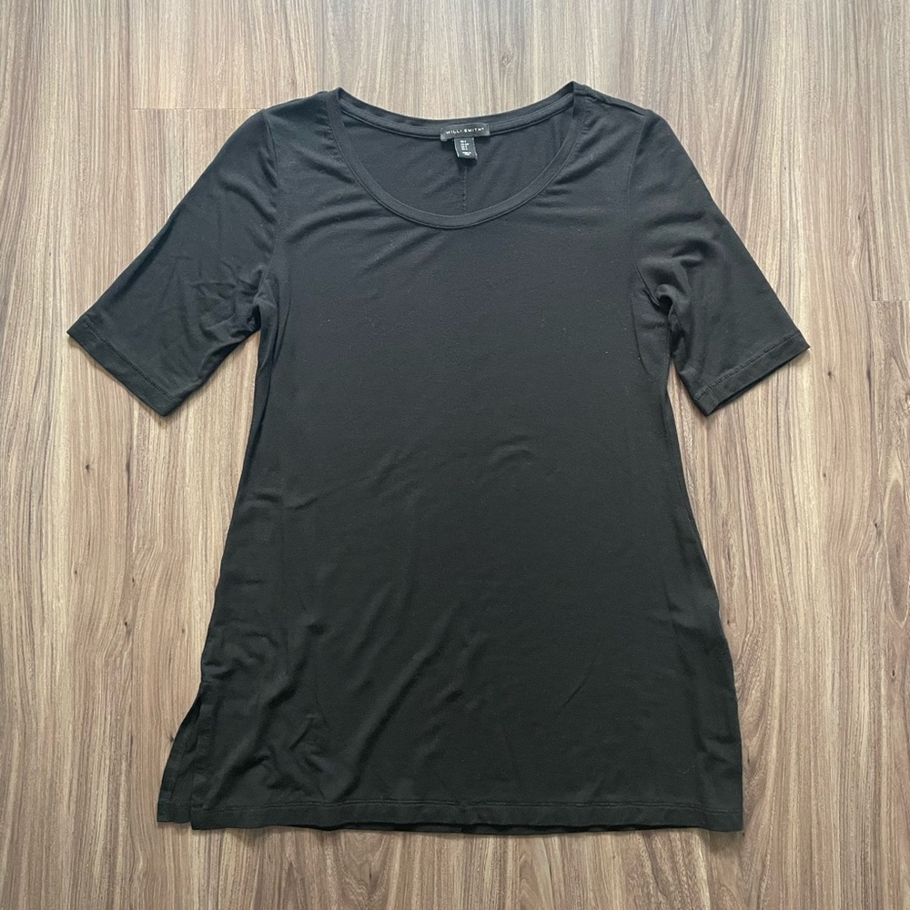 Willi Smith Black Top Size Small